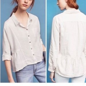 Holding Horses Linen Blouse Top